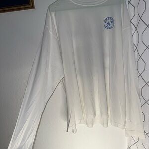 White Long Sleeve Tee